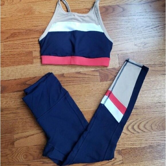 Gaiam Sports Bra and Leggins set - Picture 1 of 8